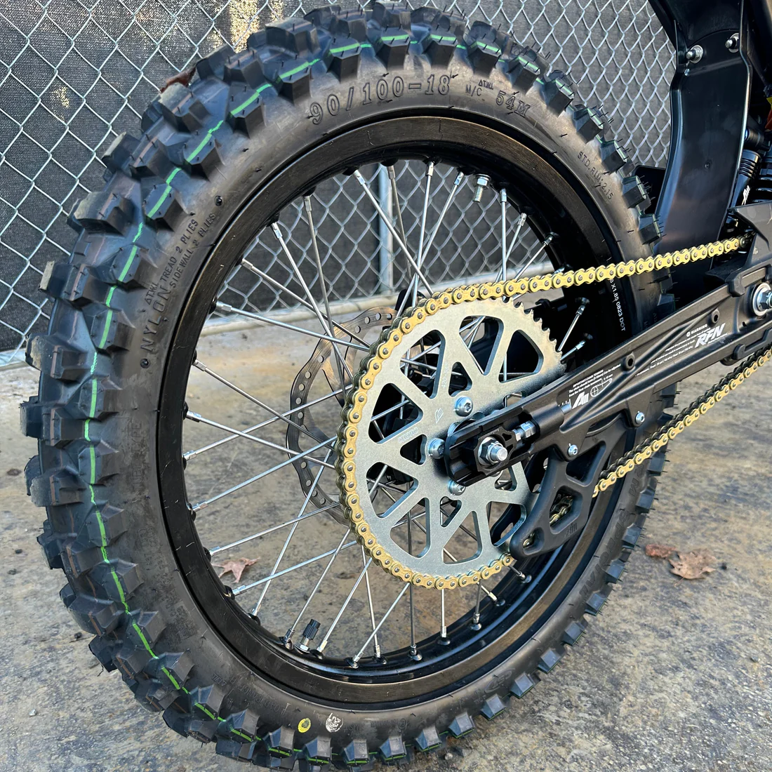 Apollo RFN Ares Rally DLX Electric Dirt Bike | 43ah battery | With headlight (Latest 2024 Model) - Image 6